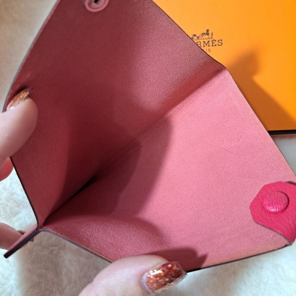 Hermès Goat Skin Passport and / or card Holder New in box GIFTABLE - Picture 7 of 13